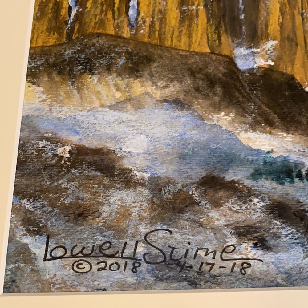 Original Watercolor 16x20 Majesty - Picture 3 of 6